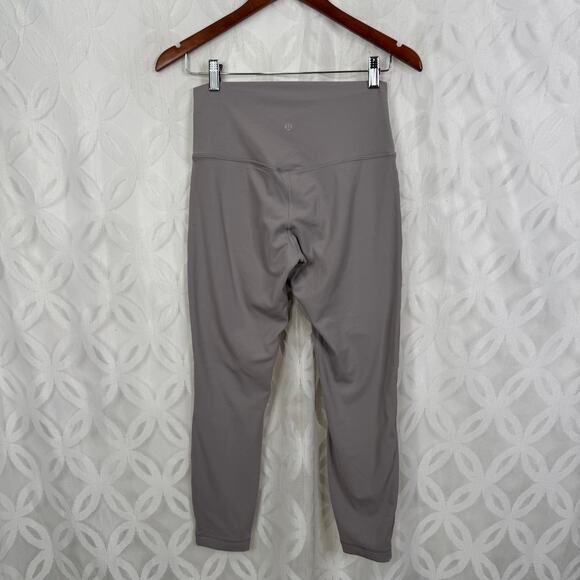Lululemon Align Pant II 25" Dark Chrome Buttery Soft Size 8 - Picture 12 of 13